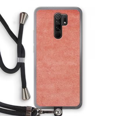 Marrakech Walls: Xiaomi Redmi 9 Transparant Hoesje met koord
