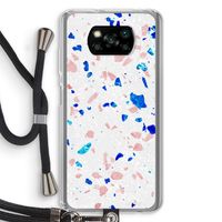 Terrazzo N°6: Xiaomi Poco X3 NFC Transparant Hoesje met koord