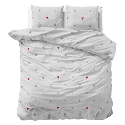Dekbedovertrek Heartless Patroon 240x200 Cm Zacht Sleeptime Elegance - Dekbed-Discounter.nl
