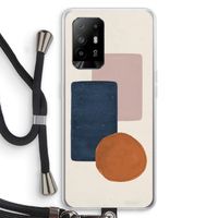 Geo #3: Oppo A95 5G Transparant Hoesje met koord