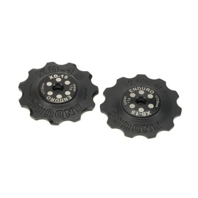 ENDURO BEARINGS Jockey wheel set xd-15 - shimano - 11 speed - black