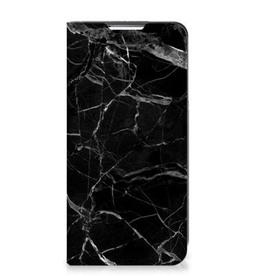 Samsung Galaxy S22 Plus | Standcase | Marmer Zwart - Origineel Cadeau Vader