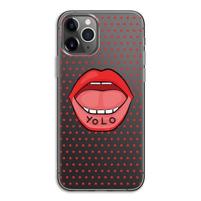Yolo Denise: iPhone 11 Pro Transparant Hoesje