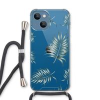 Simple leaves: iPhone 13 Transparant Hoesje met koord