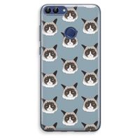 It's a Purrr Case: Huawei P Smart (2018) Transparant Hoesje