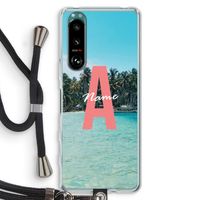 Pacific Dream: Sony Xperia 5 III Transparant Hoesje met koord