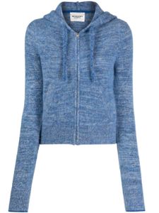 MARANT ÉTOILE veste zippée à capuche - Bleu