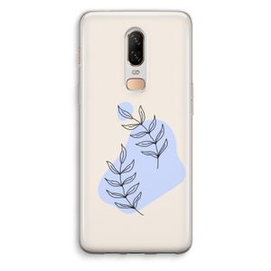 Leaf me if you can: OnePlus 6 Transparant Hoesje