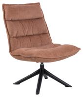 Fauteuil Cervona Bruin Draaibaar - Giga Living