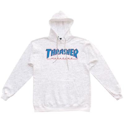 Thrasher Outlined Hooded Sweat Sweater Skate Heren L