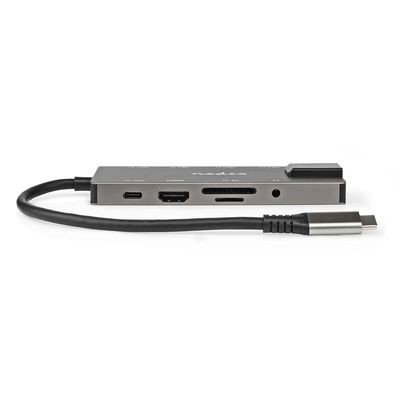 Nedis USB Docking Station | USB-C Male | 5 Gbps | 0.2 m | Verguld | 1 stuks - CCBW64775AT02 CCBW64775AT02