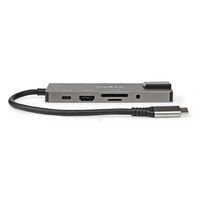 Nedis USB Docking Station | USB-C Male | 5 Gbps | 0.2 m | Verguld | 1 stuks - CCBW64775AT02 CCBW64775AT02
