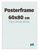 Posterlijst 60x80cm Wit Hoogglans Kunststof Paris