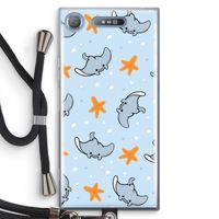 Manta: Sony Xperia XZ1 Transparant Hoesje met koord