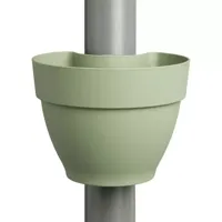 Elho Vibia Campana regenpijp bloempot 21x16cm pistache groen