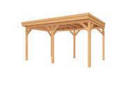 Buitenverblijf EASYLINE Plat dak - 500x300 cm - Bouwpakket- Plat dak- - YARD Outdoor