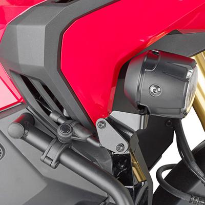 GIVI Montagekit voor spotlights S310, S322 of S312, Montagesteun mist- en verstralers de moto, LS1188O