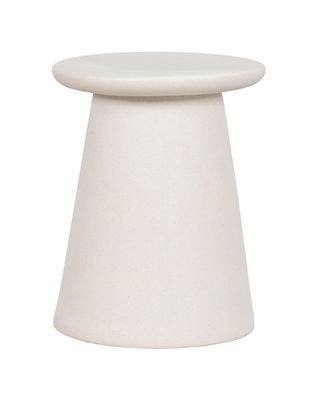 vtwonen Bijzettafel 'Button' Keramiek, kleur Wit
