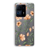 Peachy flowers: Xiaomi Mi Mix 4 Transparant Hoesje