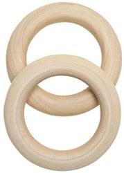 Go Handmade Houten Ringen Ø 55 mm (2 stuks)