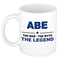 Abe The man, The myth the legend cadeau koffie mok / thee beker 300 ml - thumbnail