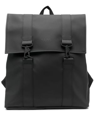 Rains sac à dos waterproof à logo embossé MSN - Noir