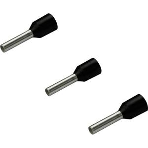 Rittal 4050.745 Adereindhulzen 1.5 mm² Deels geïsoleerd Zwart 500 stuk(s)