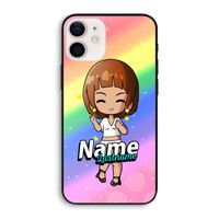Chibi Maker vrouw: iPhone 12 Biologisch afbreekbaar hoesje