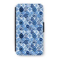 Blauw motief: iPhone 11 Pro Flip Hoesje
