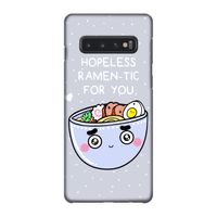 I'm A Hopeless Ramen-Tic For You: Samsung Galaxy S10 4G Volledig Geprint Hoesje