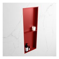 Wandnis Solid Surface Easy | In- en opbouw | 30x150x8 cm | 2 vakken | Fire