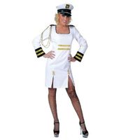 Kapitein kostuum vrouw - thumbnail