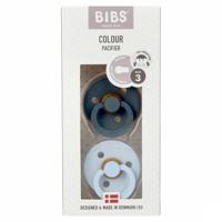 Bibs 3 Fopspeen Duo Iron Baby Blue - thumbnail