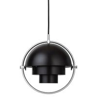 Gubi Multi-Lite Small Hanglamp - Chroom & Mat zwart - thumbnail