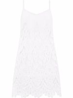 Dolce & Gabbana robe courte à design sans manches - Blanc Dolce & Gabbana robe courte à design sans manches - Blanc