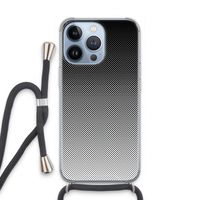 Musketon Halftone: iPhone 13 Pro Transparant Hoesje met koord