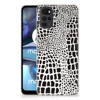 Motorola Moto G22 TPU Hoesje Slangenprint