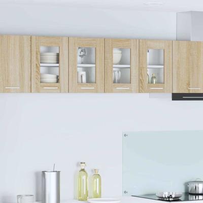 Hangkast Riga 2 pcs Sonoma Eiken 60 x 31 x 40 cm Bewerkt hout Hangkast Riga 2 pcs Sonoma Eiken 60 x 31 x 40 cm Bewerkt hout