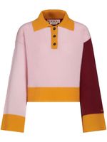 Marni pull en cachemire à design colour block - Rose - thumbnail