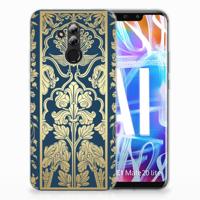 Huawei Mate 20 Lite | TPU Case | Beige Flowers