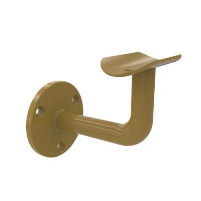 Gouden leuningdrager voor handleuning Ø42,4