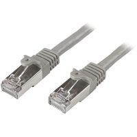 StarTech.com Cat6 patchkabel 0,5m grijs Shielded (SFTP) snagless gigabit netwerkkabel 50 cm - thumbnail