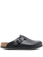 Birkenstock chaussons Boston à boucles - Noir