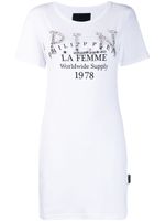 Philipp Plein t-shirt à ornements - Blanc - thumbnail