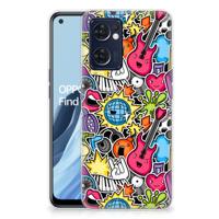 OPPO Reno 7 5G | Find X5 Lite | Sillicone Back Cover | Punk Rock