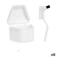 Kunstgebitten Set Berilo 37589 37589 Wit Polypropyleen (12 Stuks)