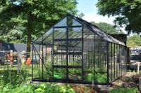 Bourton 1610, zwart gecoat, veiligheidsglas 3mm - Royal well