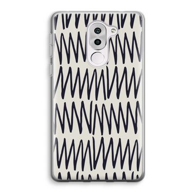Marrakech Zigzag: Honor 6X Transparant Hoesje