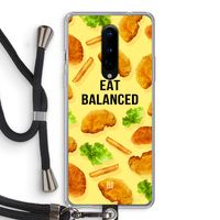 Eat Balanced: OnePlus 8 Transparant Hoesje met koord