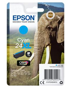 Epson Inktcartridge T2432, 24XL Origineel Cyaan C13T24324012